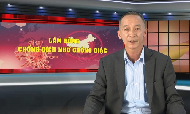 Chủ tịch UBND tỉnh Lâm Đồng phát biểu về công tác phòng chống dịch Covid-19